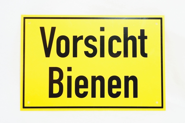 Warnschild 30x20